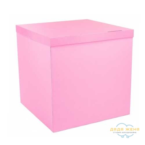 Коробка сюрприз нежно розовая